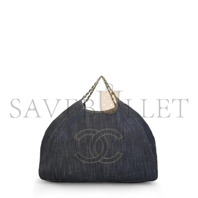 CHANEL DENIM TIMELESS CC TOTE (48*18*11cm) 
